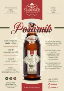 Požárník - světlé výčepní pivo spodně kvašené